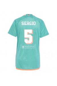 Inter Miami Sergio Busquets #5 Voetbaltruitje 3e tenue Dames 2024-25 Korte Mouw